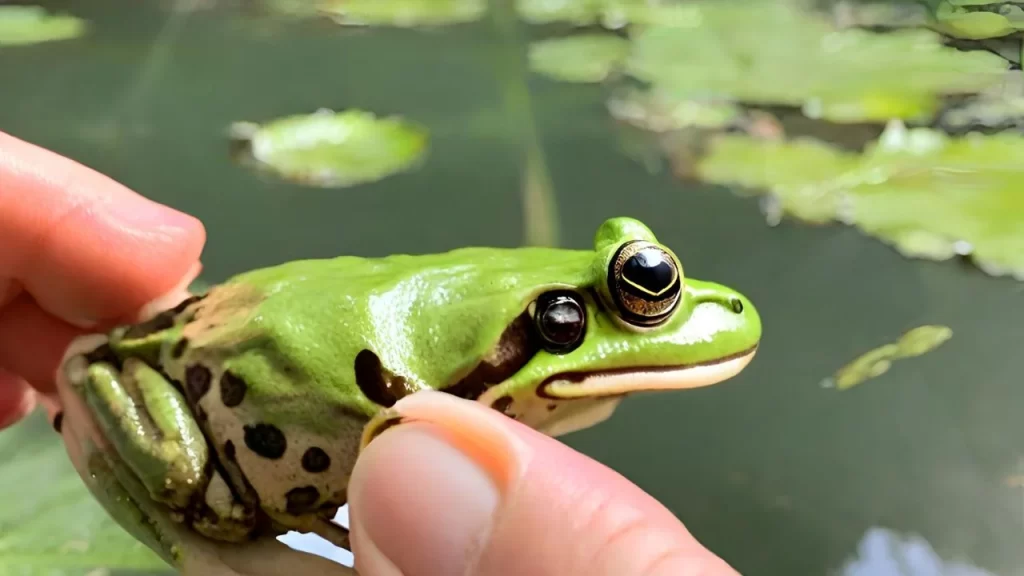 Frog Feeding